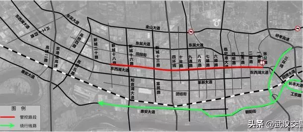 武漢G107國(guó)道東西湖段施行單雙號(hào)限行